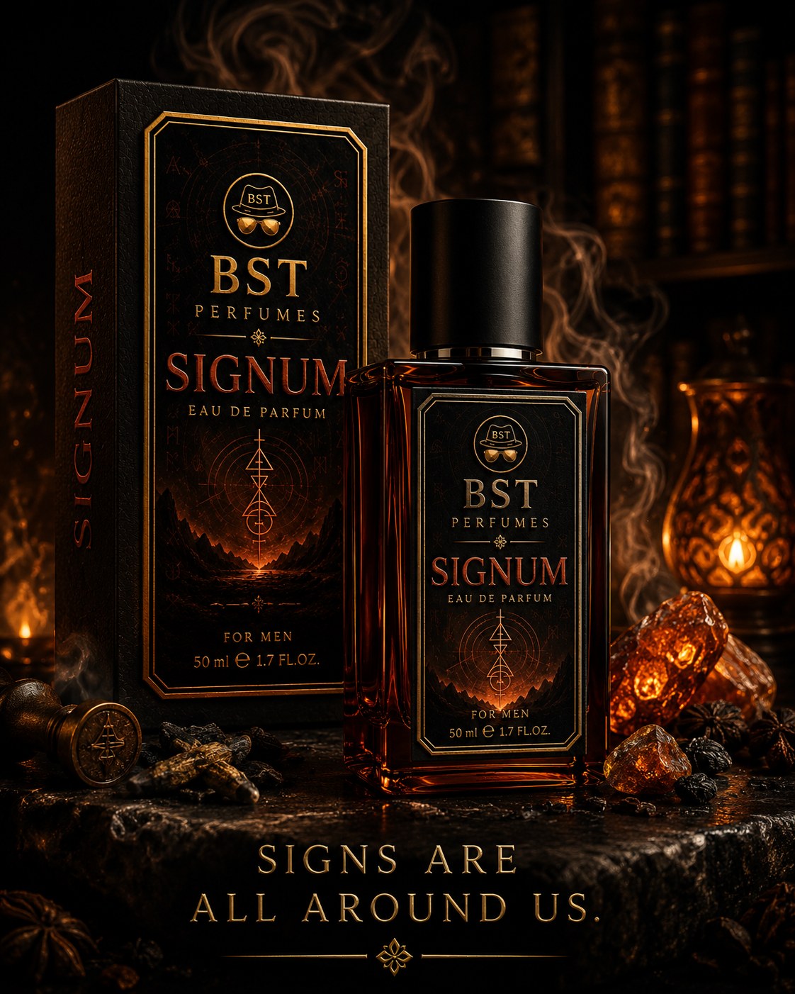 BST-SIGNUM 50 ml.         (za muškarce)                                                          🔥 Miris koji ostavlja trag i kada vas više nema u prostoriji
